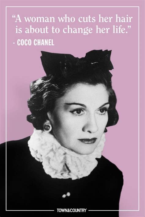 coco chanel hair quote|coco chanel motivation.